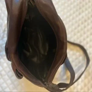 Perlina | Bags | Perlina Dark Chocolate Brown Leather 